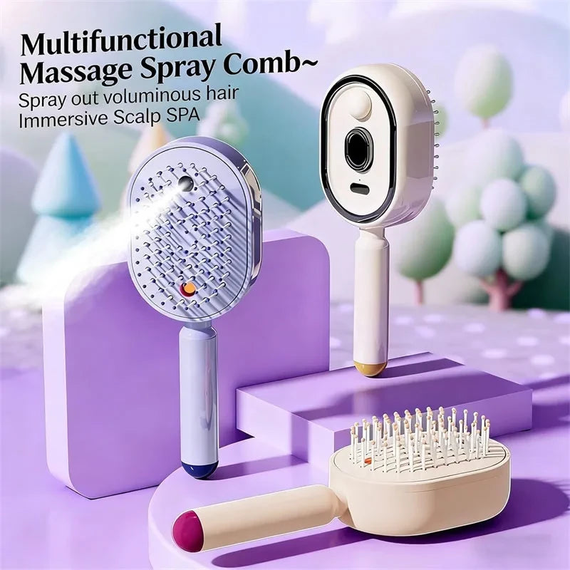 Electric Spray Massage Comb