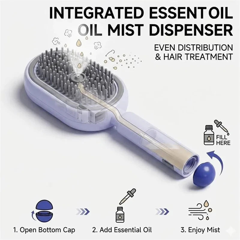 Electric Spray Massage Comb